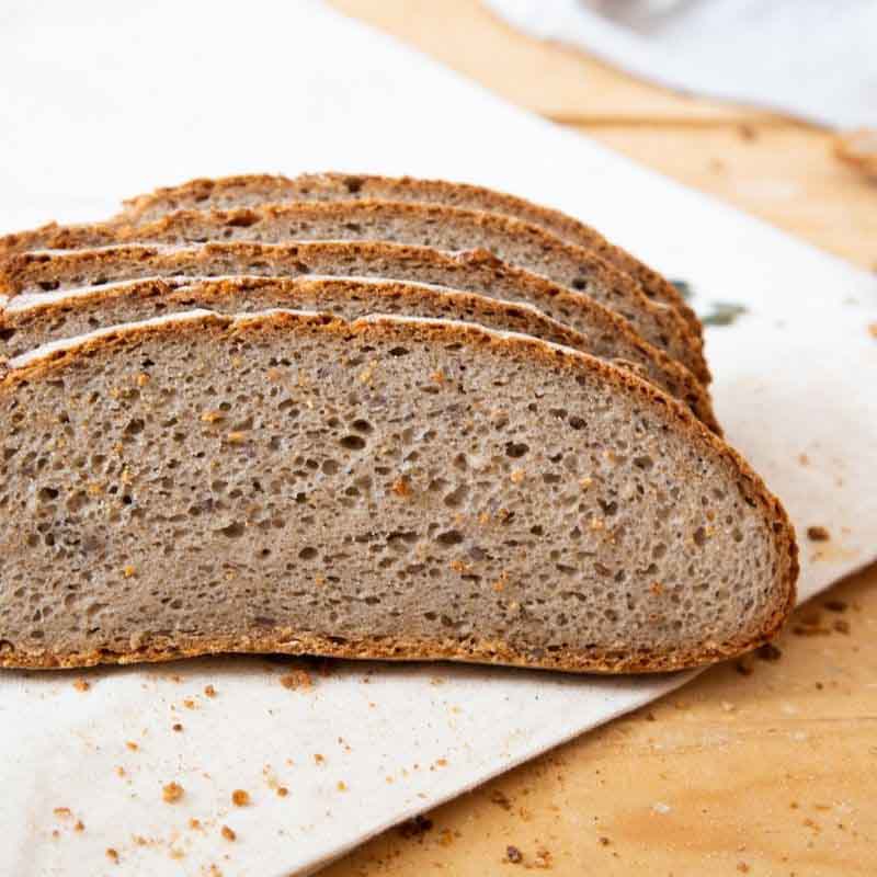 Pan sin gluten proteico